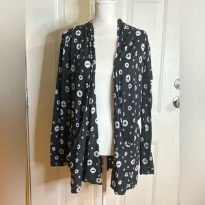 Math Svaha Burnout Cardigan size Large teachercore